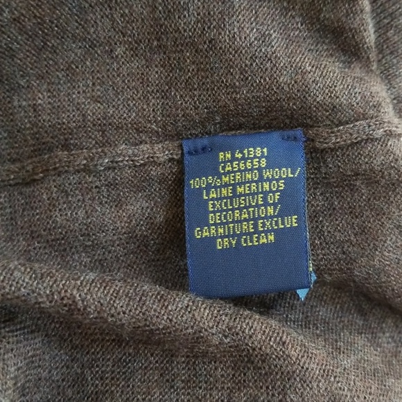 Polo Ralph Lauren mens sweater M merino wool - Picture 6 of 6